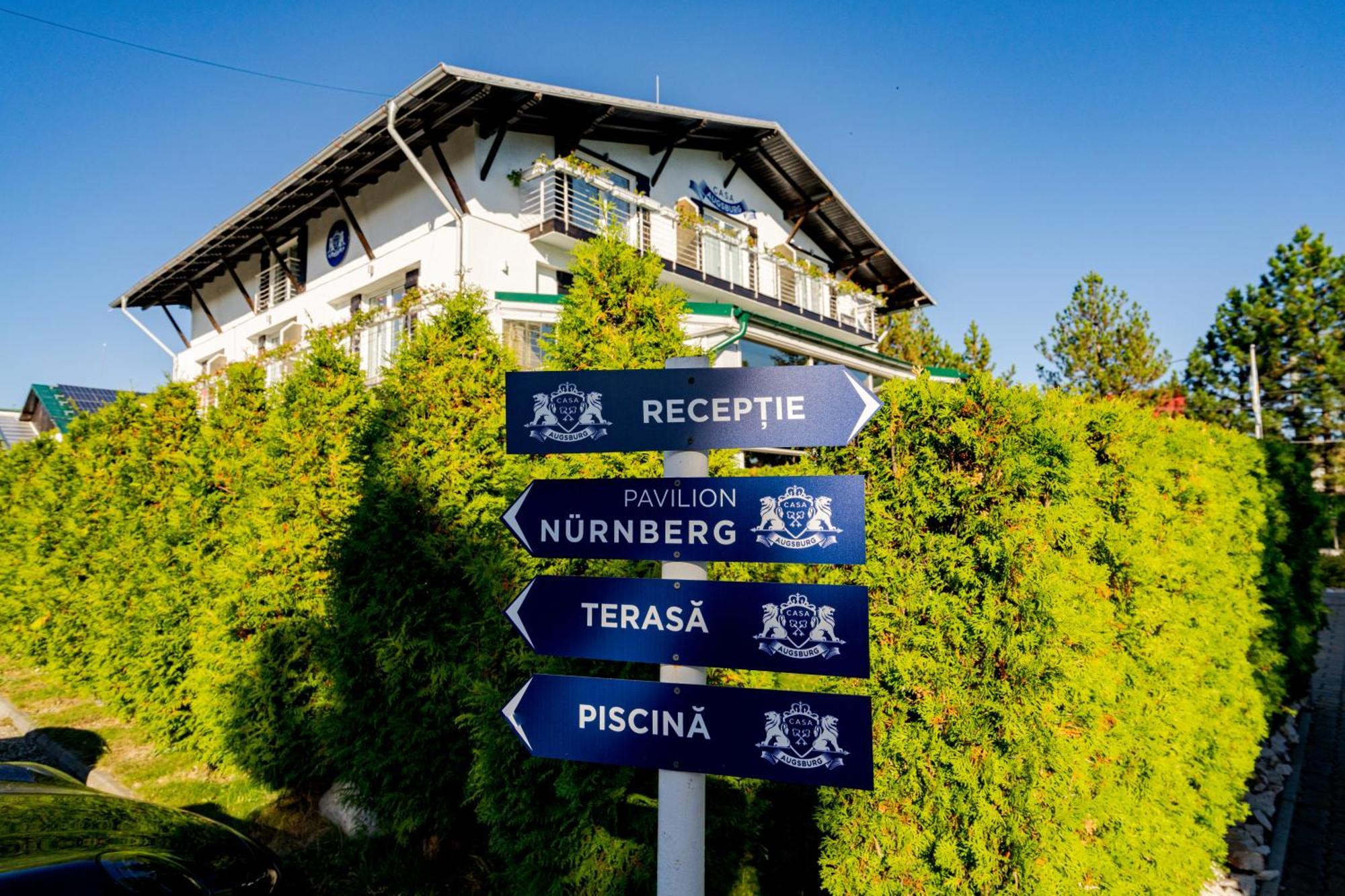 Hotel Casa Augsburg Băneşti Esterno foto